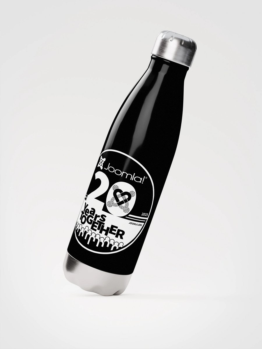 Joomla! 20th Anniversary Edition<br /> — Stainless Steel Water Bottle — product image (3)