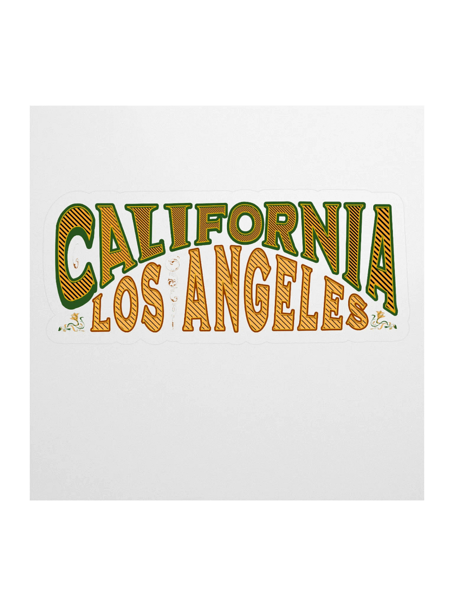 Vintage California Los Angeles Sticker product image (1)