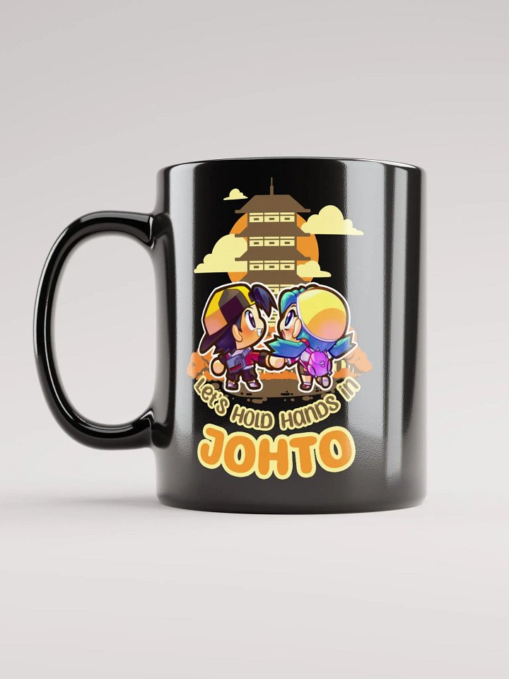 Let's Hold Hands in J Girl and Boy - Mug (Black) product image (2)