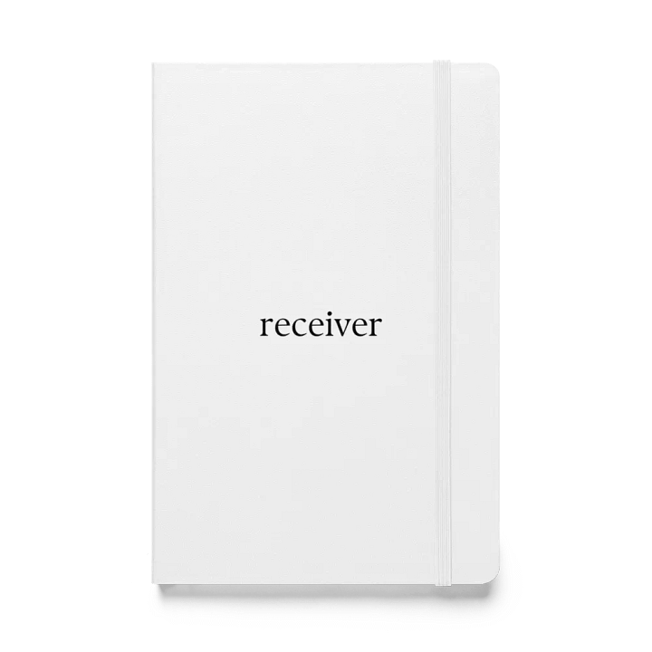 White 'receiver' Journal product image (1)