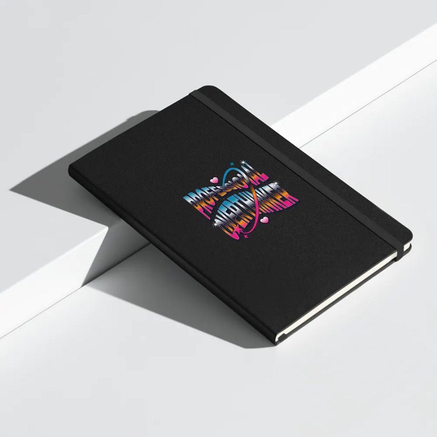 Professional Overthinker Cosmic Hardcover Journal product image (8)