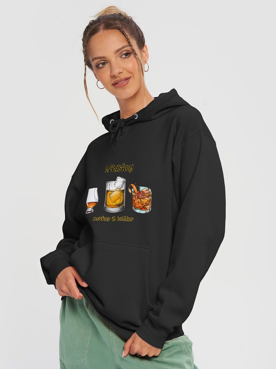 Whiskey makes it better hoodie product image (2)