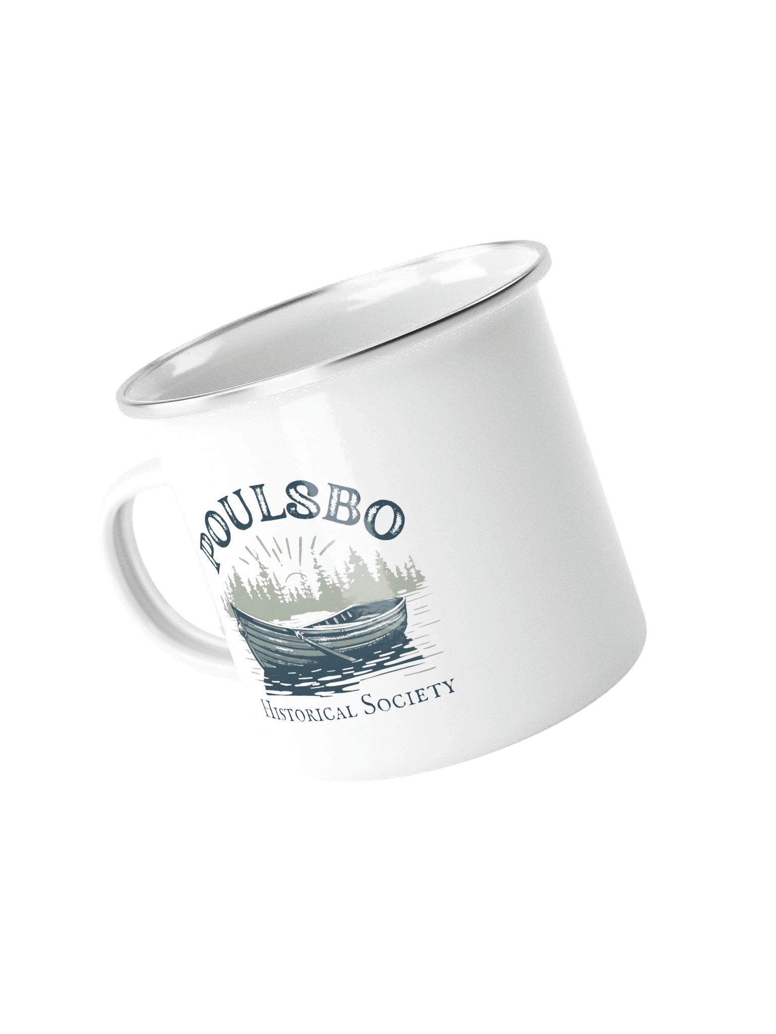 Sunlit Rowing Adventure Enamel Mug product image (4)