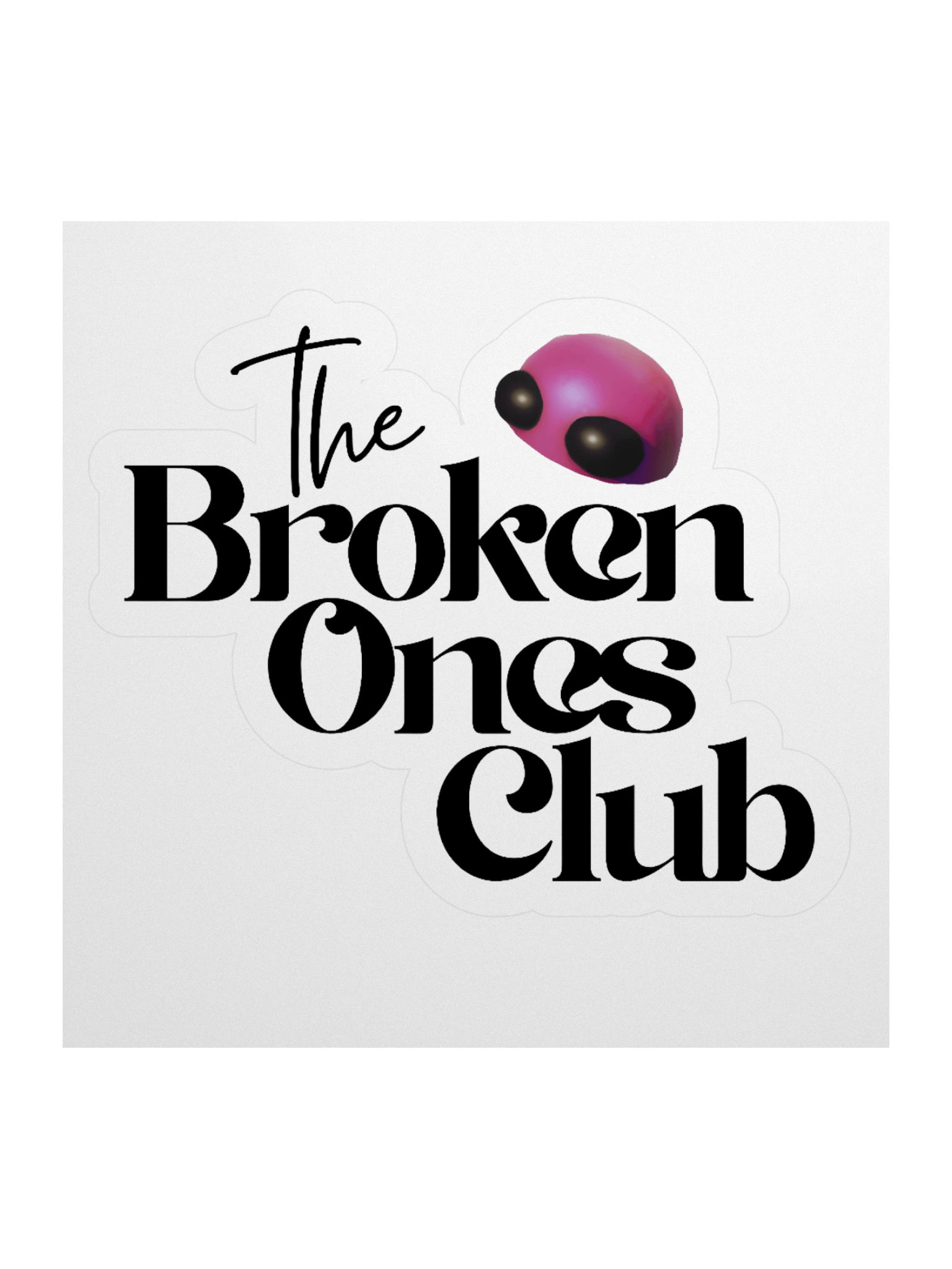Broken Ones Club Sticker product image (1)
