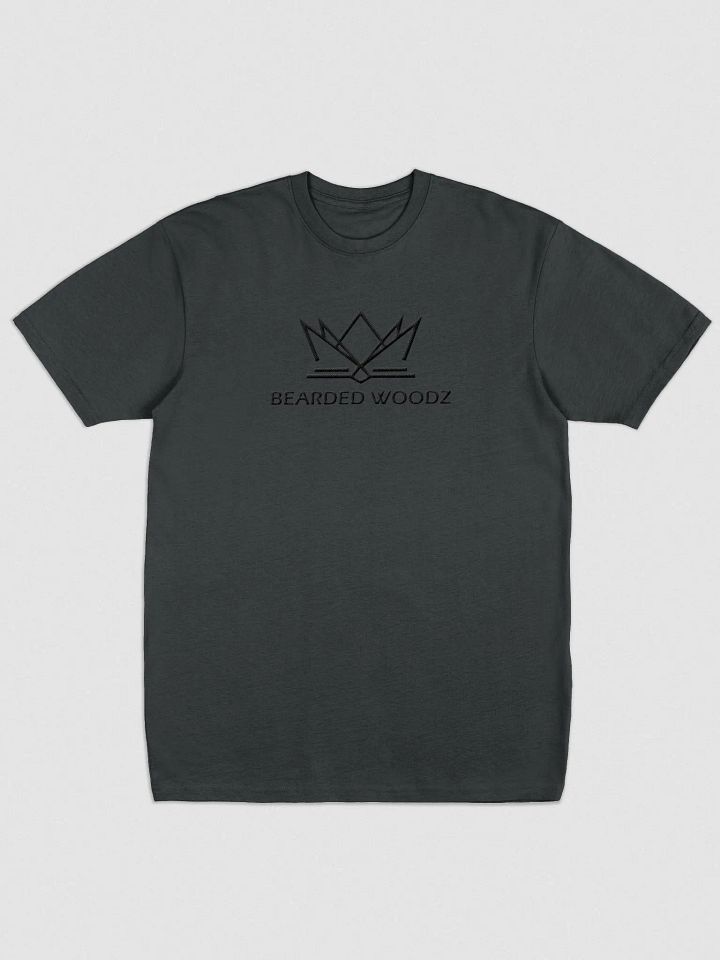 Men's Bearded Woodz T-Shirt (Black Embroidery) product image (1)