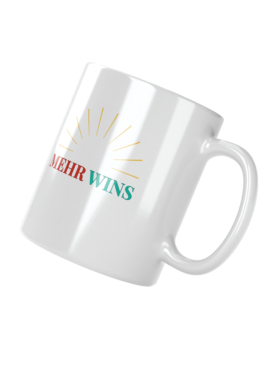 Mehr Wins - White Mug (Style 3) product image (2)