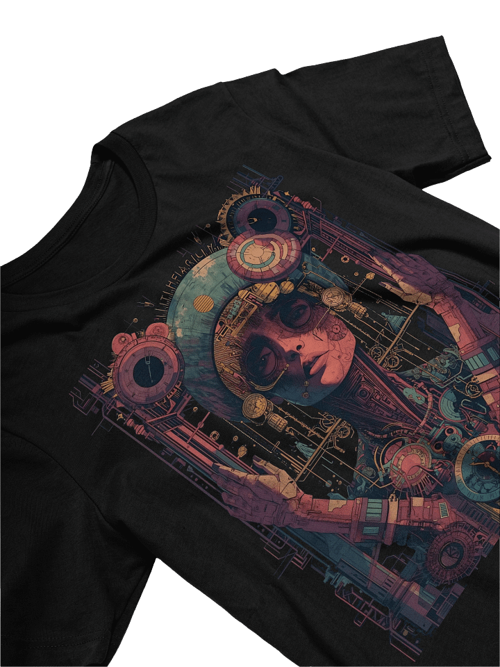 Bohemian Cyborg Girl Lightweight T-Shirt product image (2)