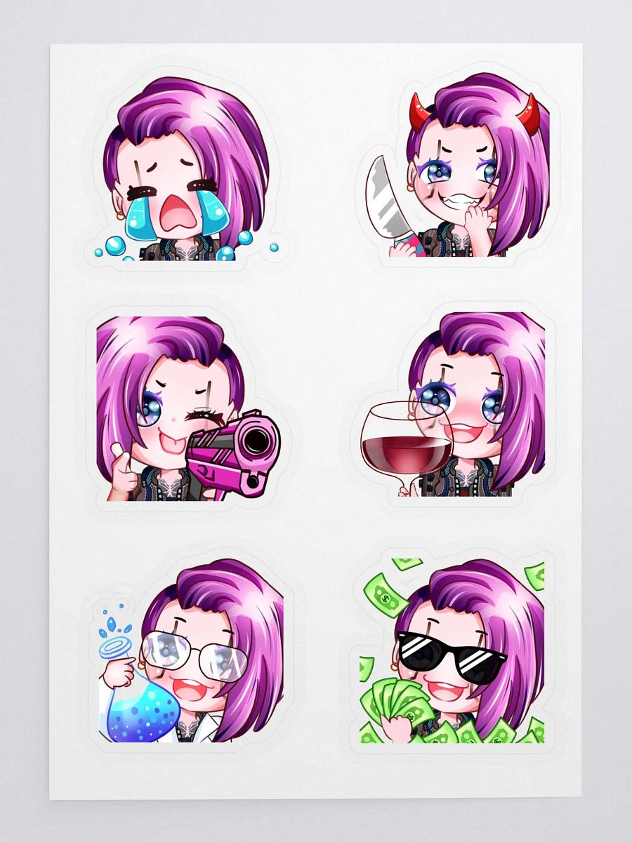 VG Emote Sticker Pack 2 product image (1)