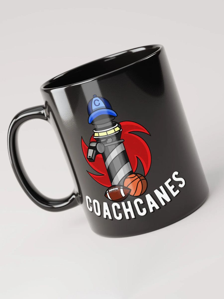 Logo V2 Black Glossy Mug product image (3)