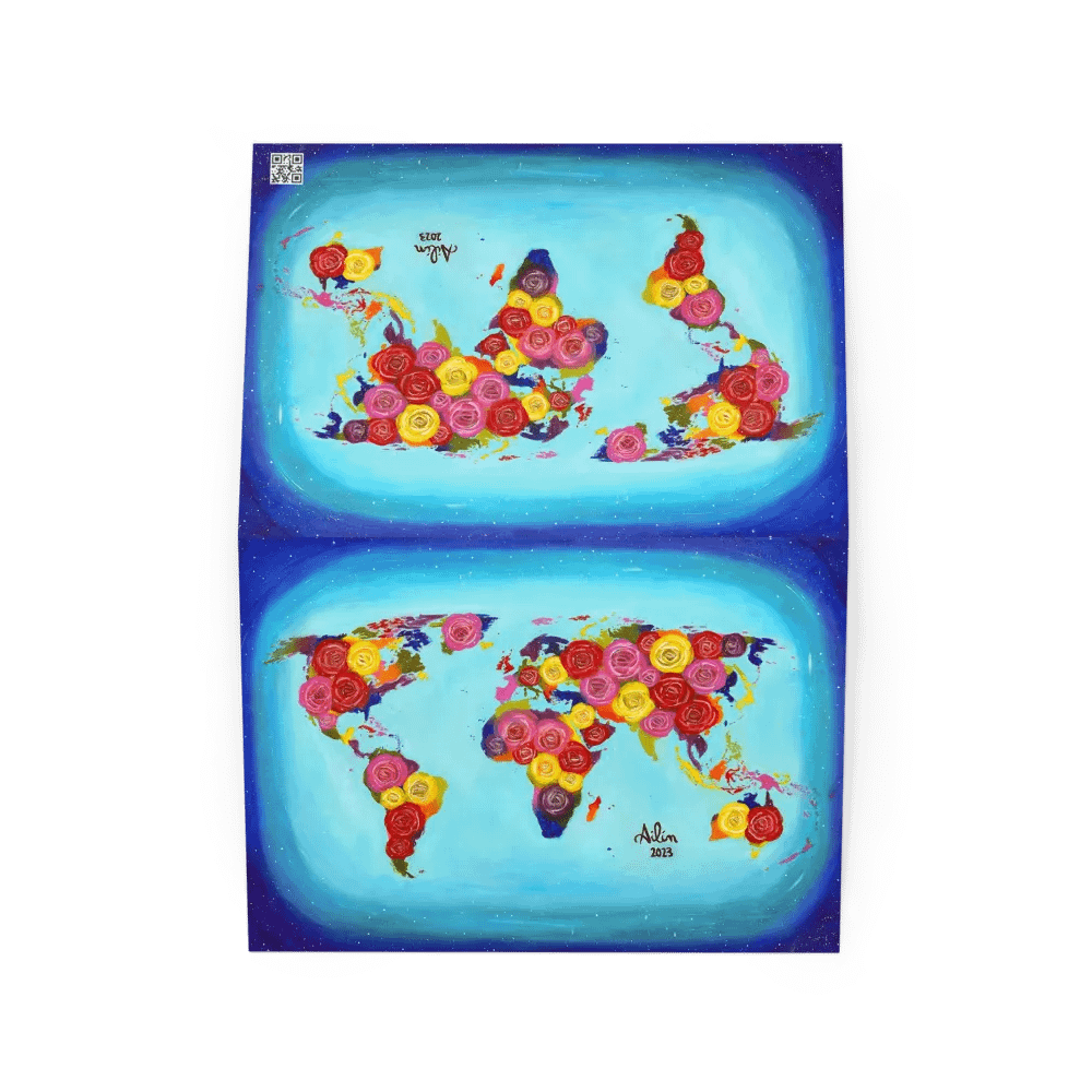 My World View Greeting Card product image (2)