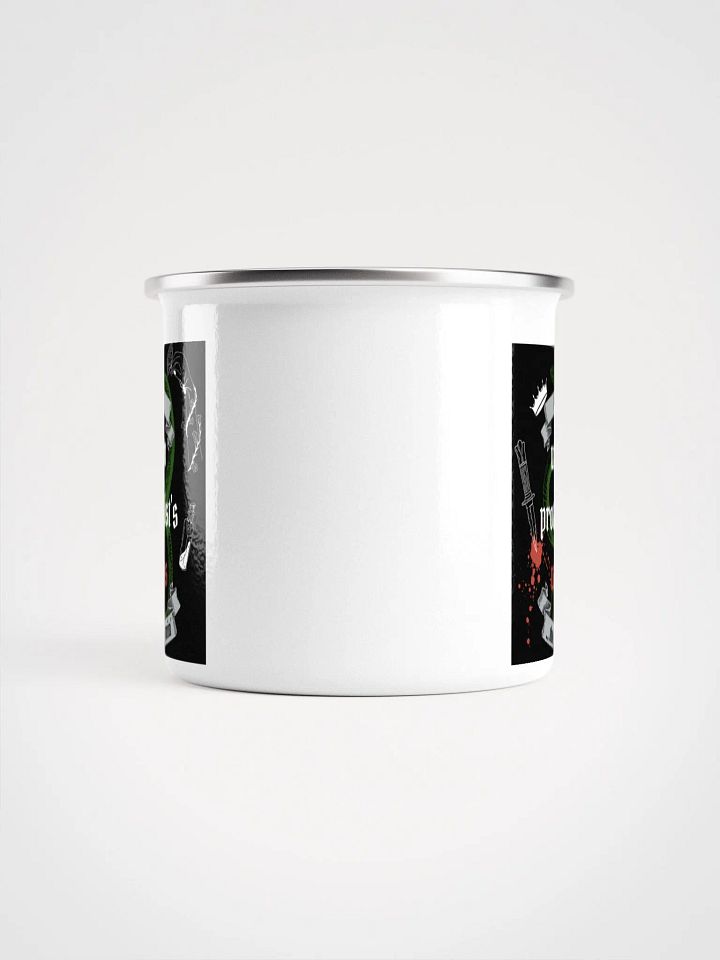 Rebellious Protagonist Empowerment: They Had It Comin' Enamel Mug product image (2)