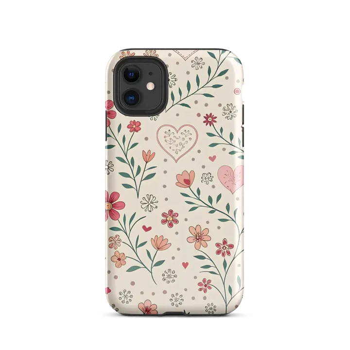 Heartfelt Blooms iPhone® Tough Case product image (24)