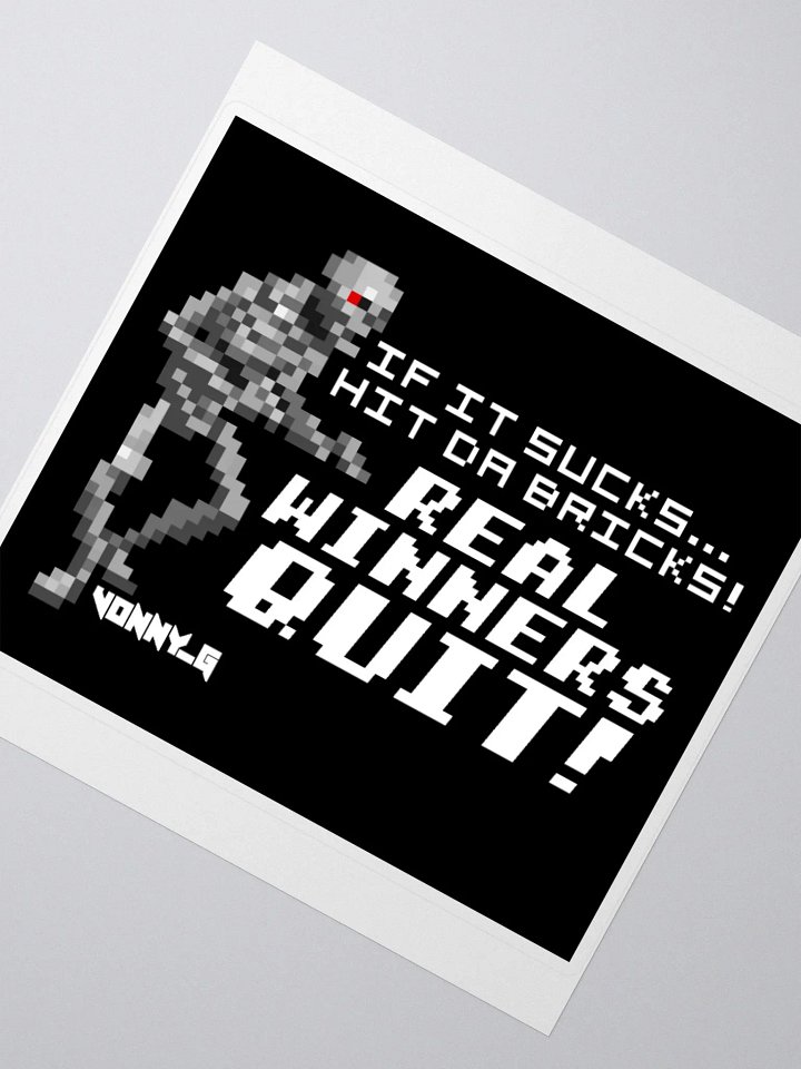 HIT DA BRICKS! Sticker product image (4)