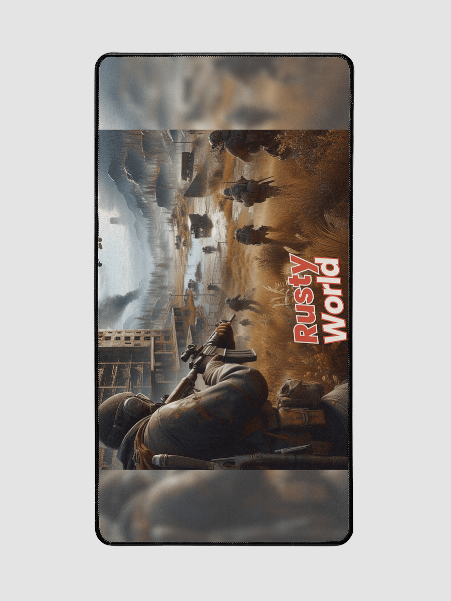 RustyWorld Mouse Pad (Large) product image (2)
