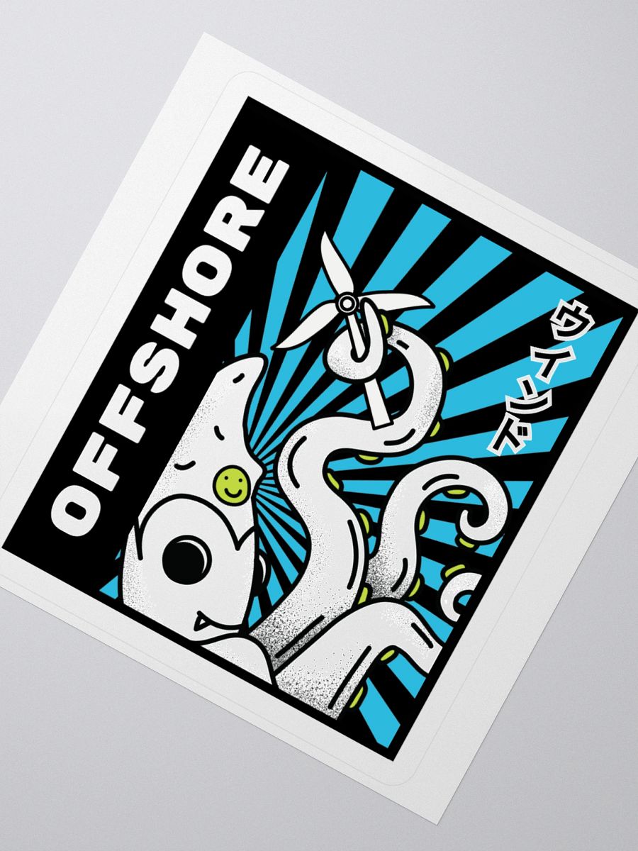 Squid Attack Sticker product image (3)