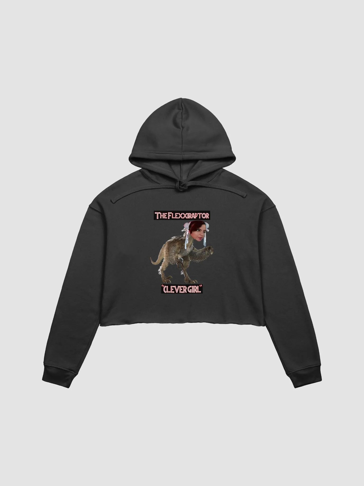 Flexxiraptor Crop Hoodie product image (3)