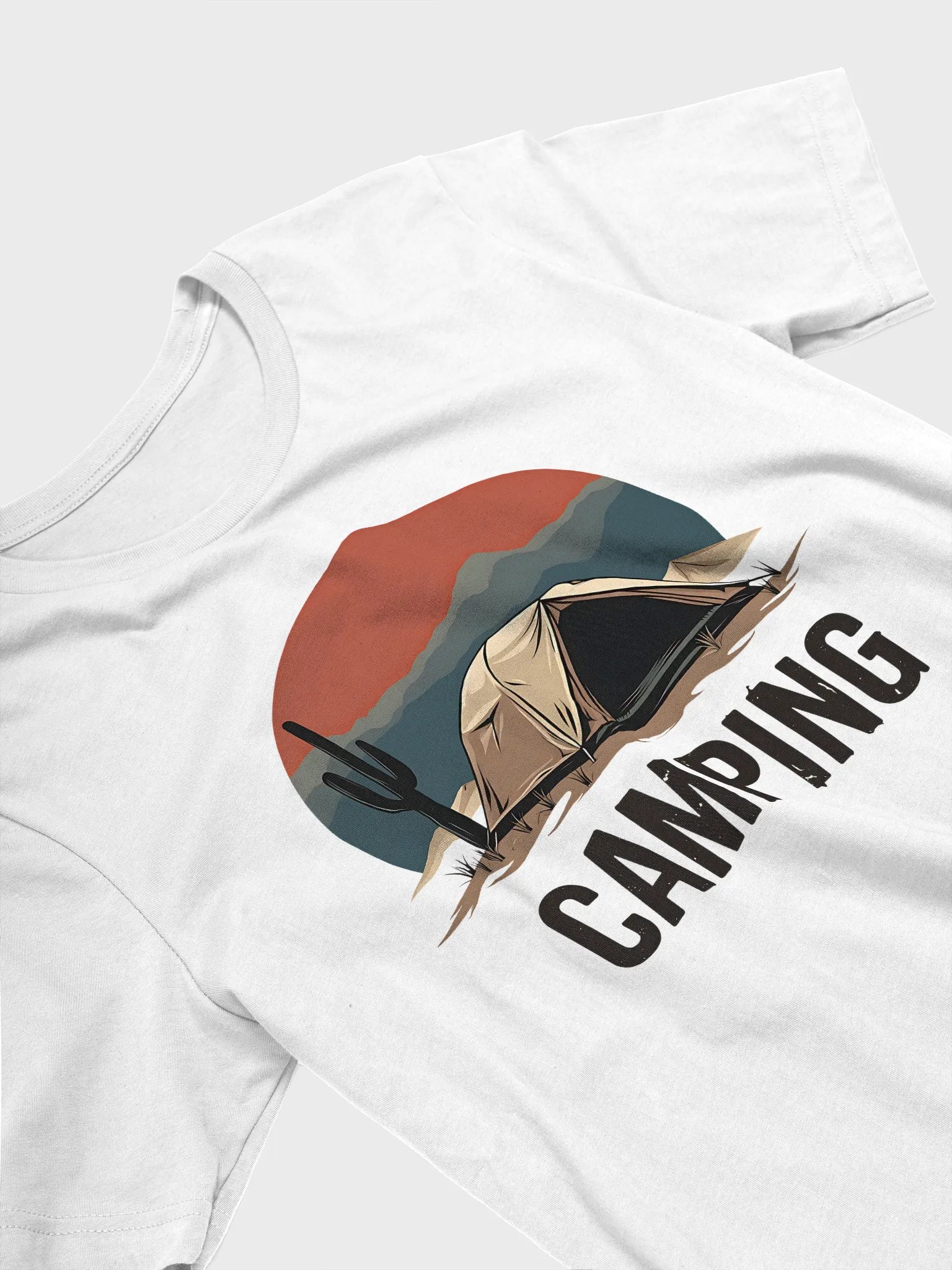 Camping With Tent At Sunset In The Desert product image (3)