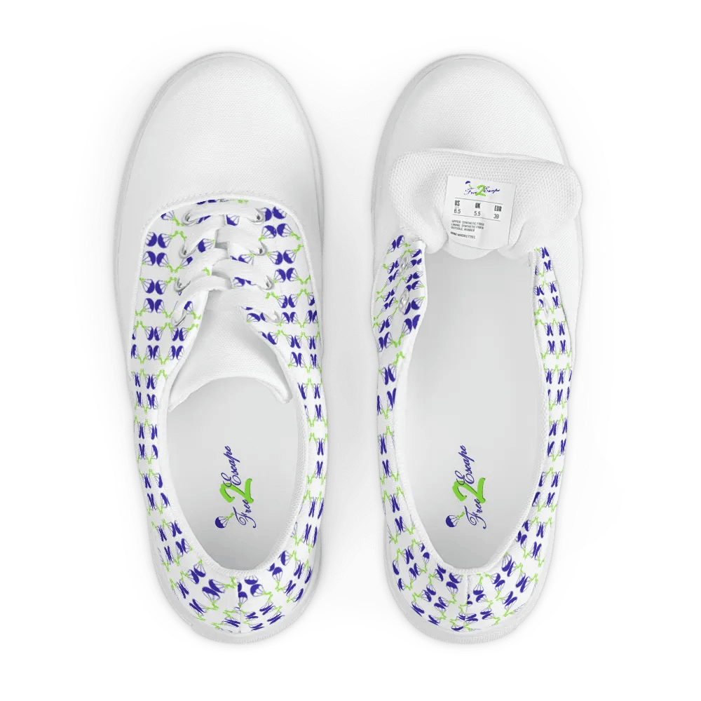 Women's Parachute Pattern Canvas Lace-Ups product image (8)