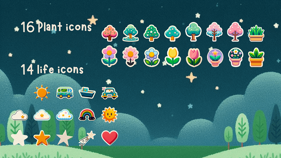 Stardew Valley-ish Inspired Desktop Icons (for Mac, Windows) product image (5)