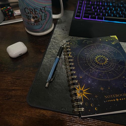 Enjoying my New Year’s. #teatime #bujo #bulletjournal #gaming #peace