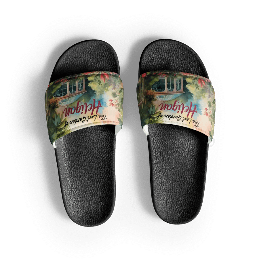 The Lost Garden of Heligan All Over Print Womens Slides product image (6)