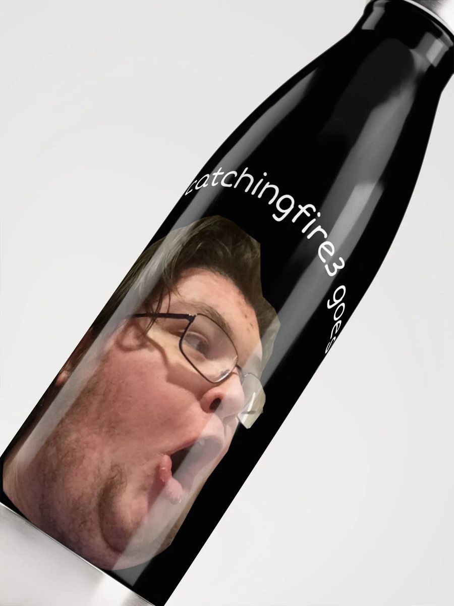 When catchingfire3 goes live Water Bottle product image (5)