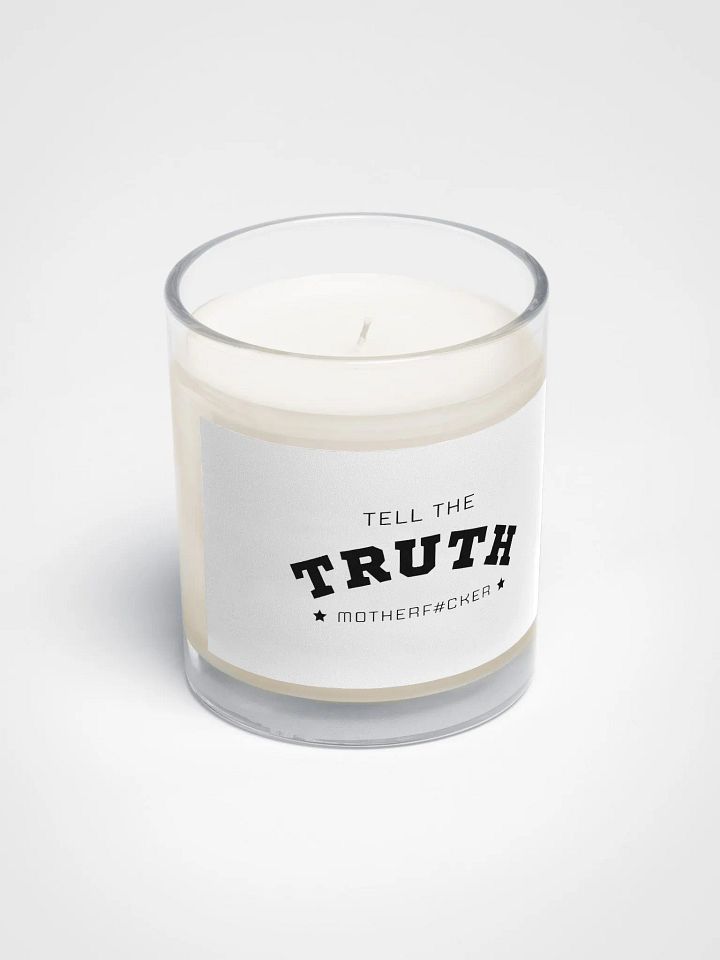 Tell The Truth Motherf#cker - Candle product image (2)
