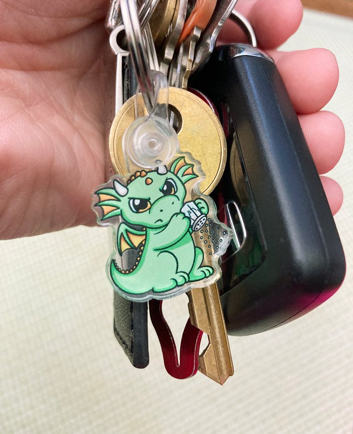 Salty Dragon Keychain product image (2)