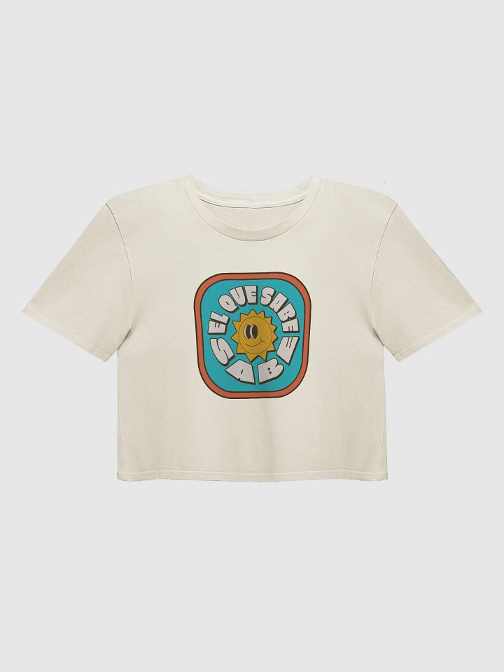El que Sabe, Sabe Crop Top product image (1)