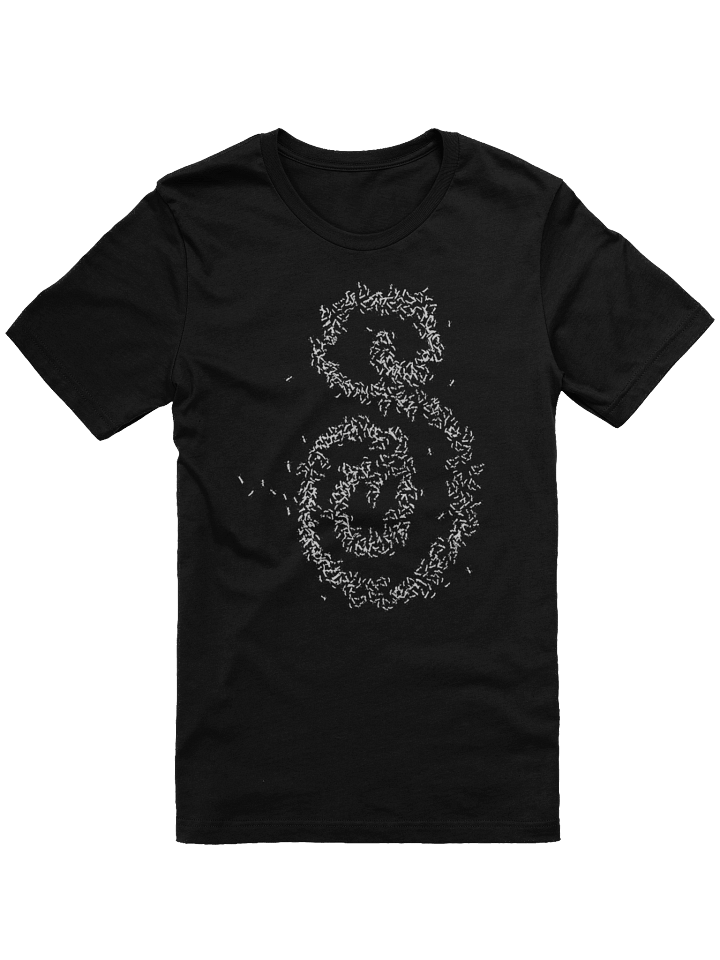 ANTS PIGMENT DYED BLACK TEE product image (1)