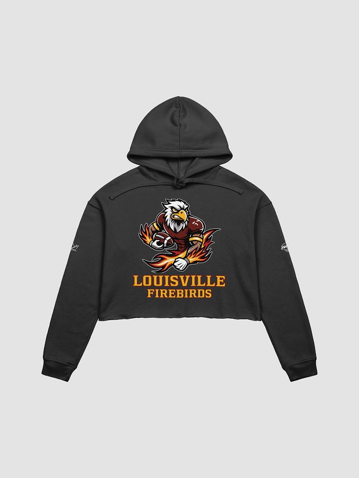 Louisville Firebirds Women's Crop Hoodie by Canvas product image (1)