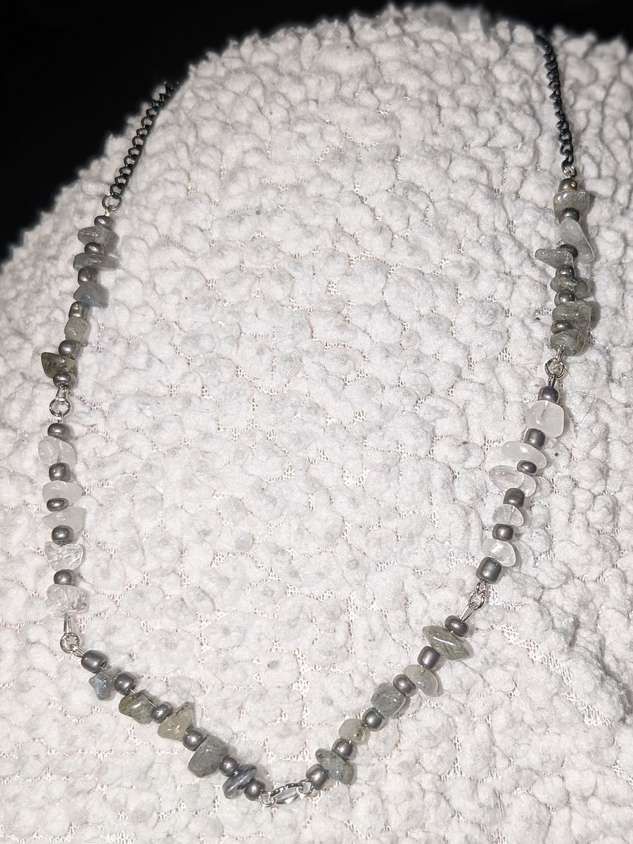 Labradorite Crystal Choker! product image (1)