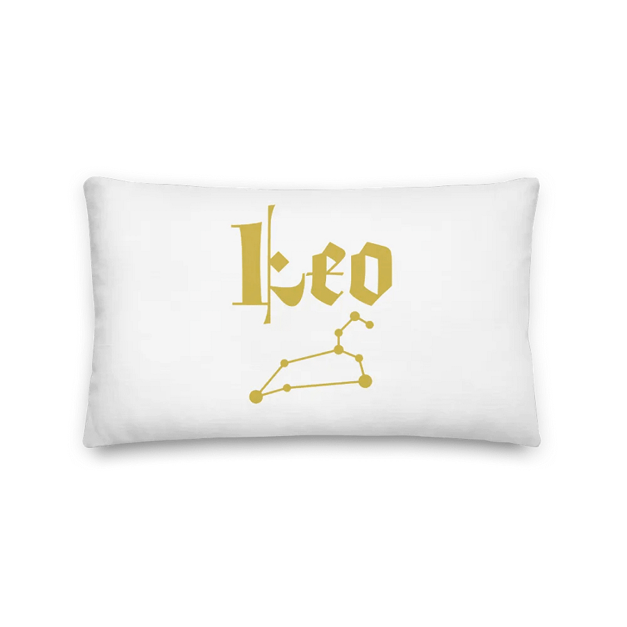 Leo Profile Premium Pillow product image (2)