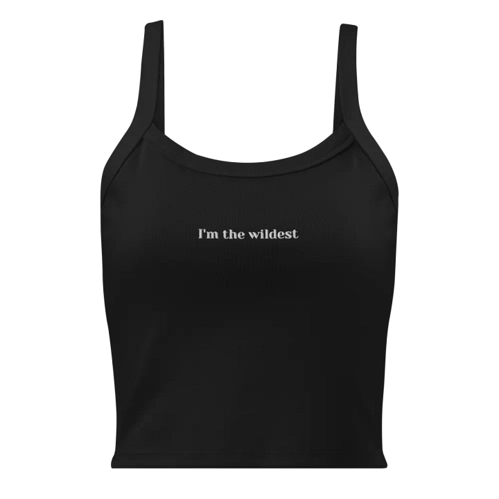 Tank Top Essential I'm The Wildest - Black product image (1)