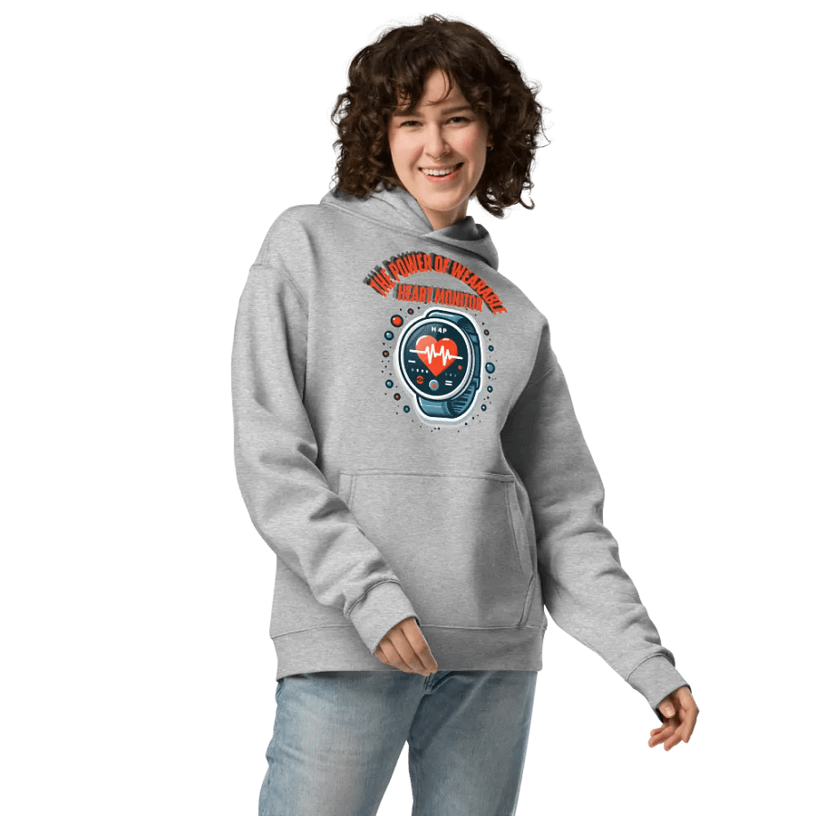 Heartbeat Guardian Oversized Hoodie product image (13)