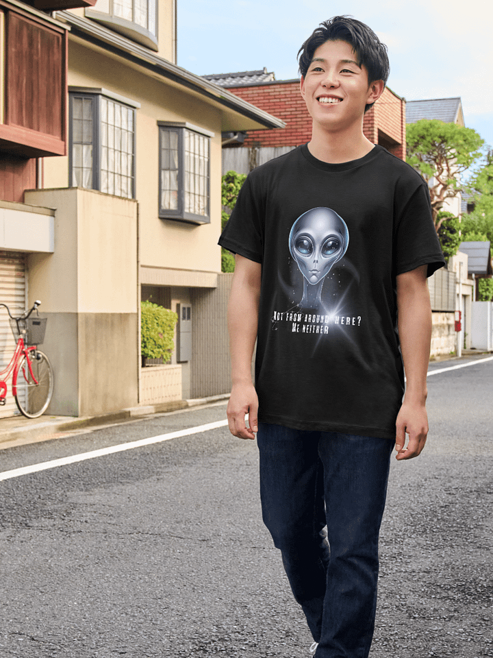 Not From Around Here? Me Neither – Alien T-Shirt product image (2)