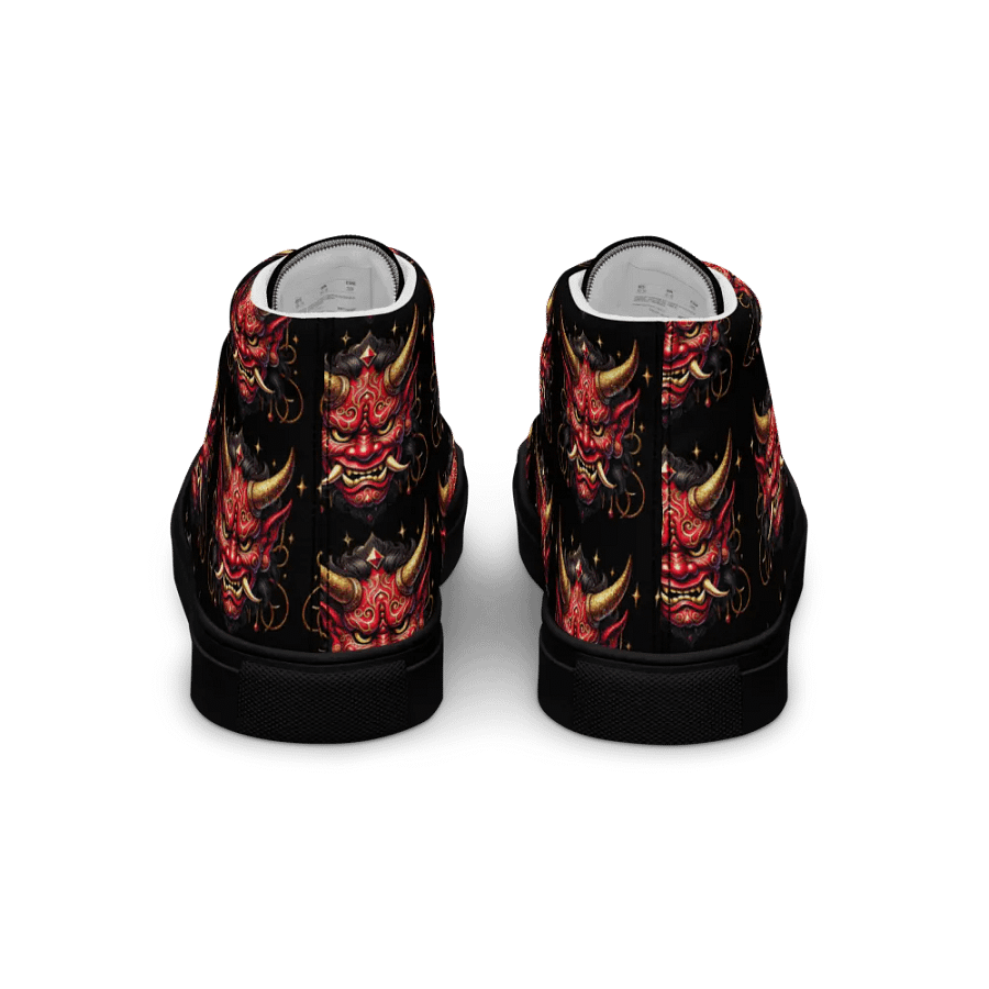 Red Oni Mask Men's High Tops product image (5)