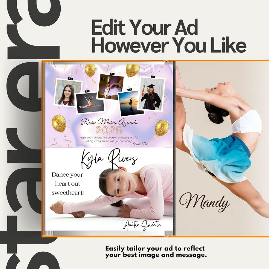 Pomp and Circumstance Half Page Program Ad product image (3)