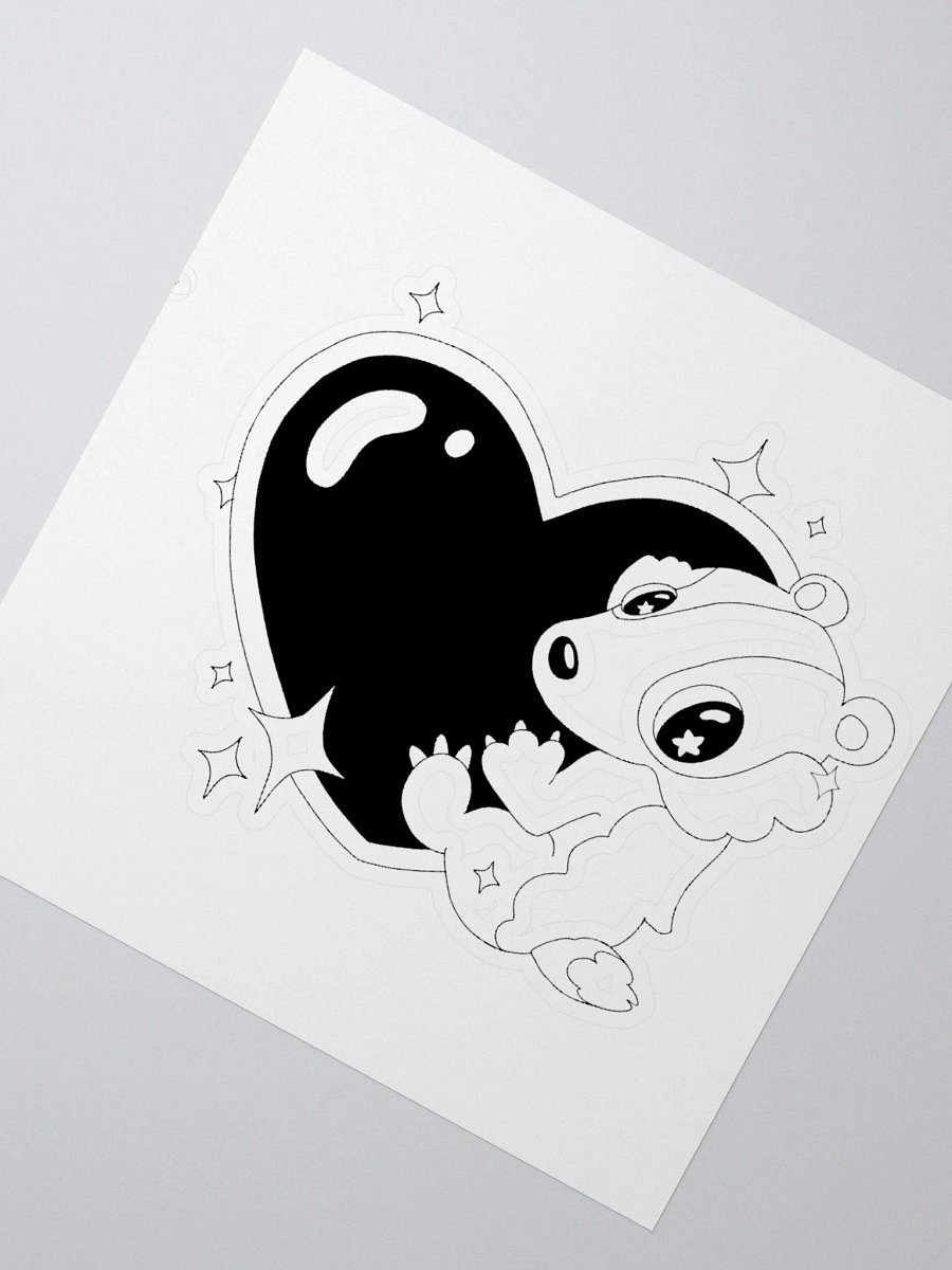 BADGERx FLOAT BLACK | STICKER product image (2)