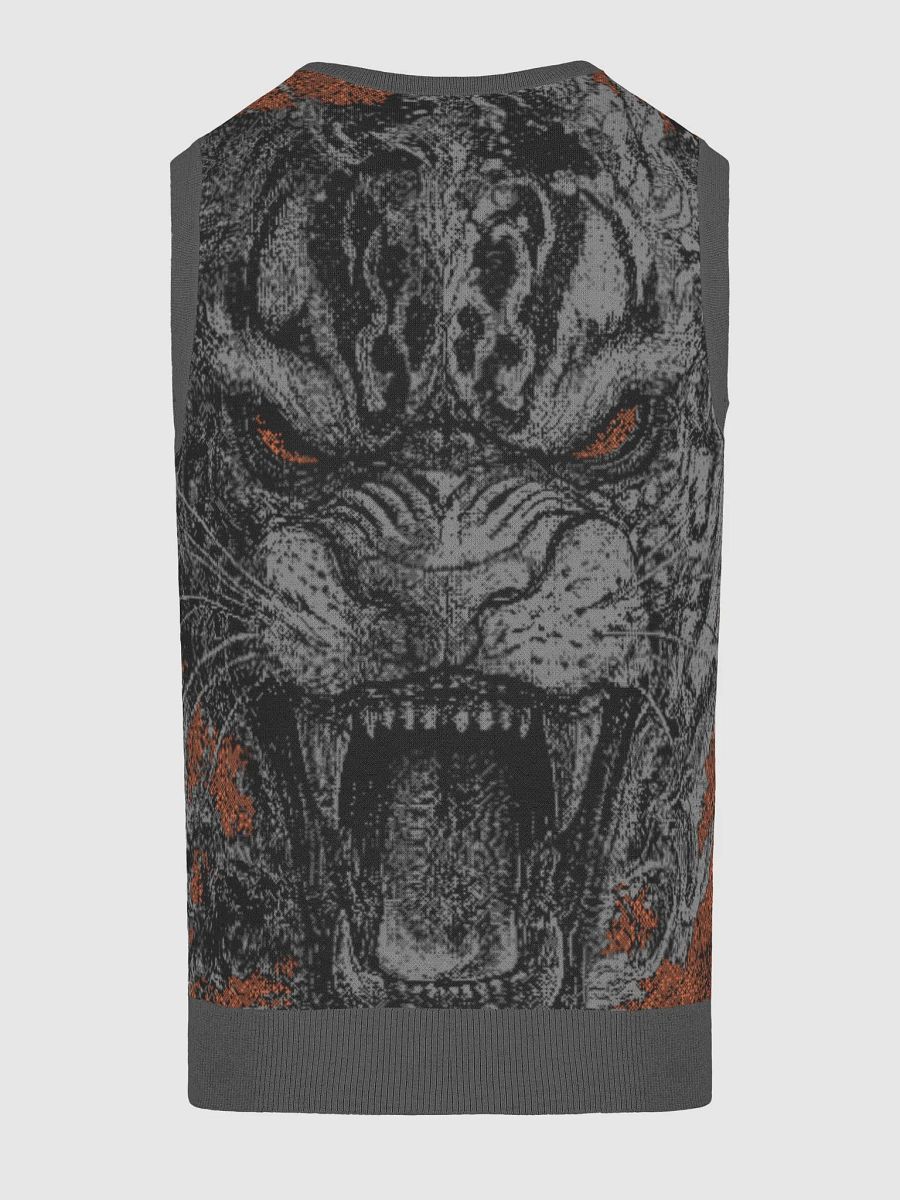 Roaring Tiger Knitted V-Neck Vest product image (18)