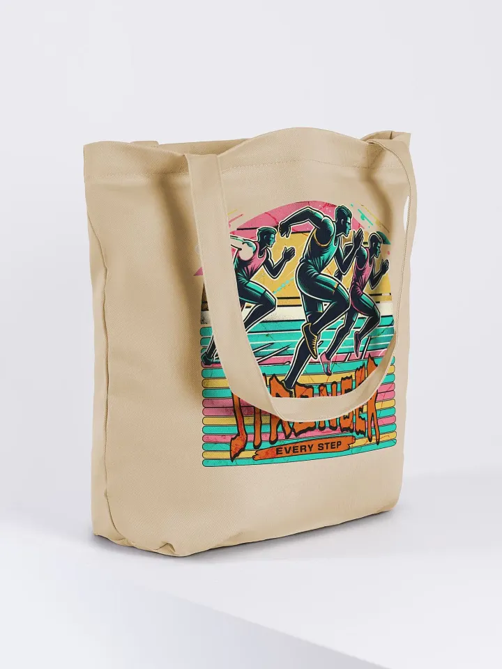Stronger Every Step Running Eco Tote product image (4)