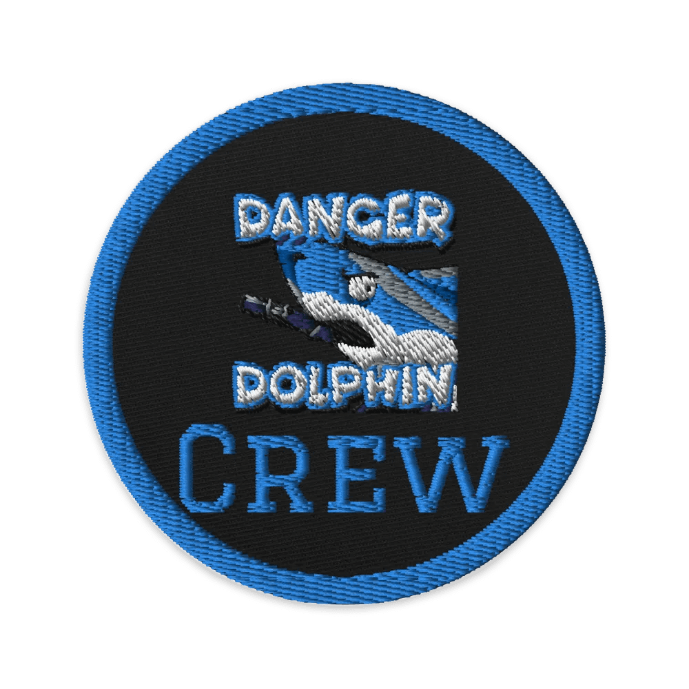 Danger Dolphin Crew Patch product image (1)