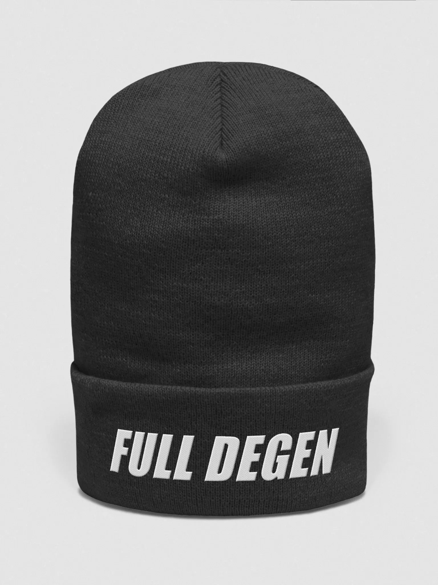 FULL DEGEN YUPOONG CUFFED BEANIE product image (1)
