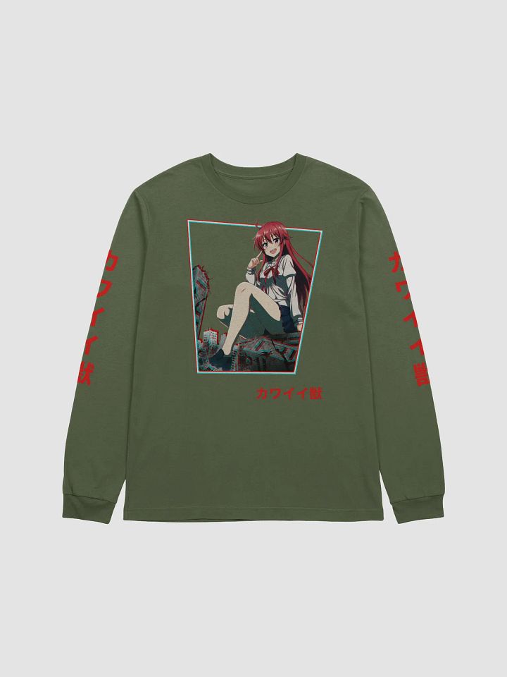 Kawaiiju Seeing Red Longsleeved Tee product image (13)