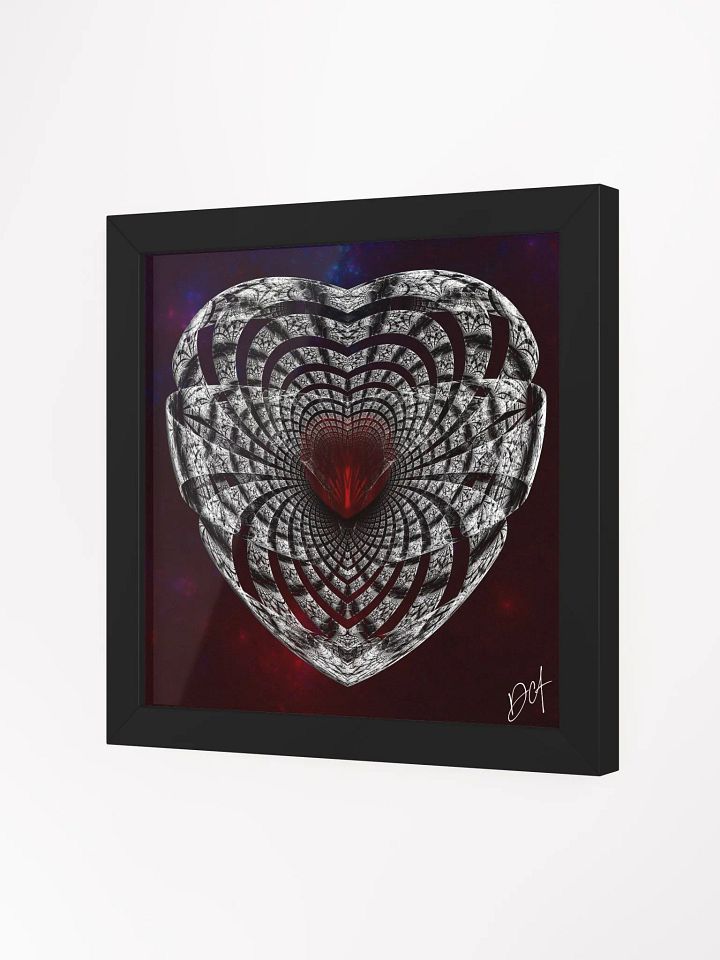 Lace Heart - Framed Matte Poster product image (10)