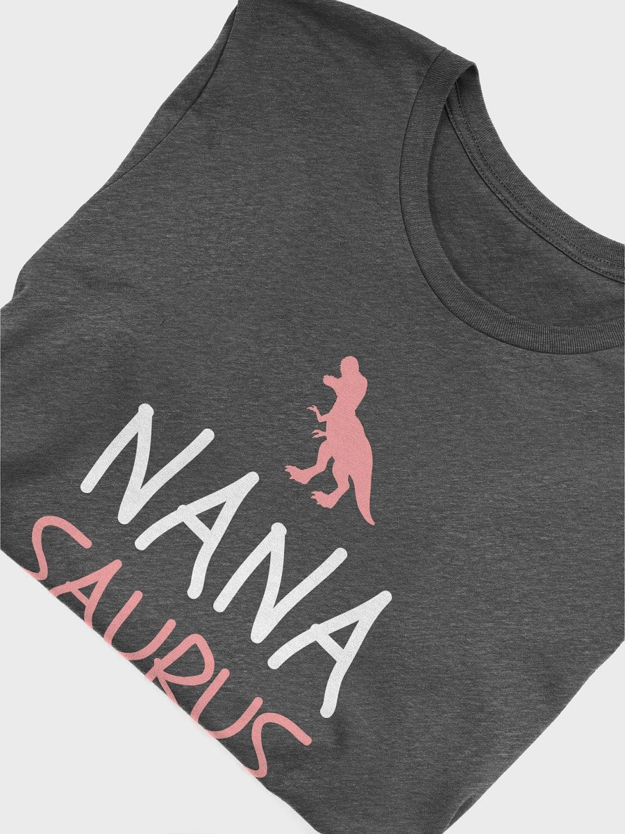 Nanasaurus Rex Cute Nana Dinosaur - Unisex T-shirt Bella Canvas 3001 product image (25)