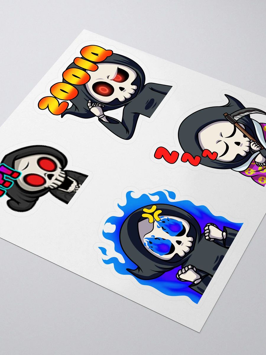 4-Pack Large Todd Emote Stickers - Pack #2 product image (3)