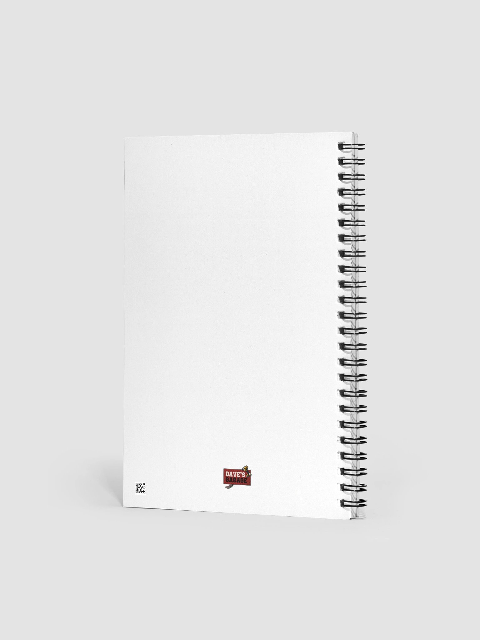 Dave's Garage Binary Spiral Notebook product image (2)