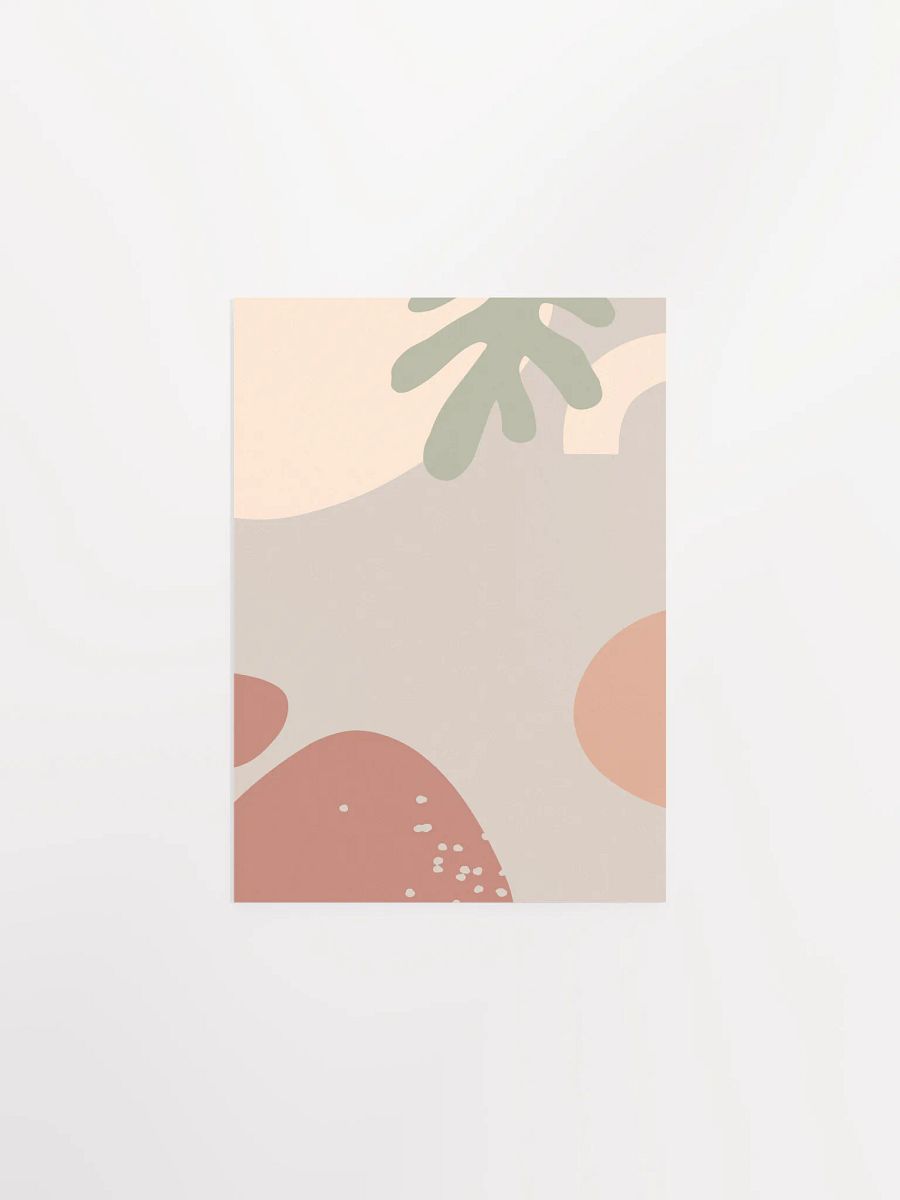 Boho abstract wall art — boho wall decor, aesthetic poster product image (7)