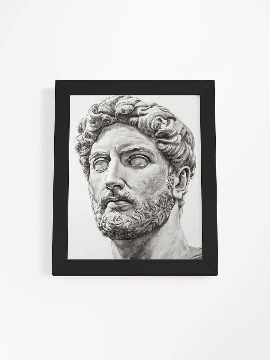 Cultural Vanguard: The Reflective Bust of Emperor Hadrian product image (2)